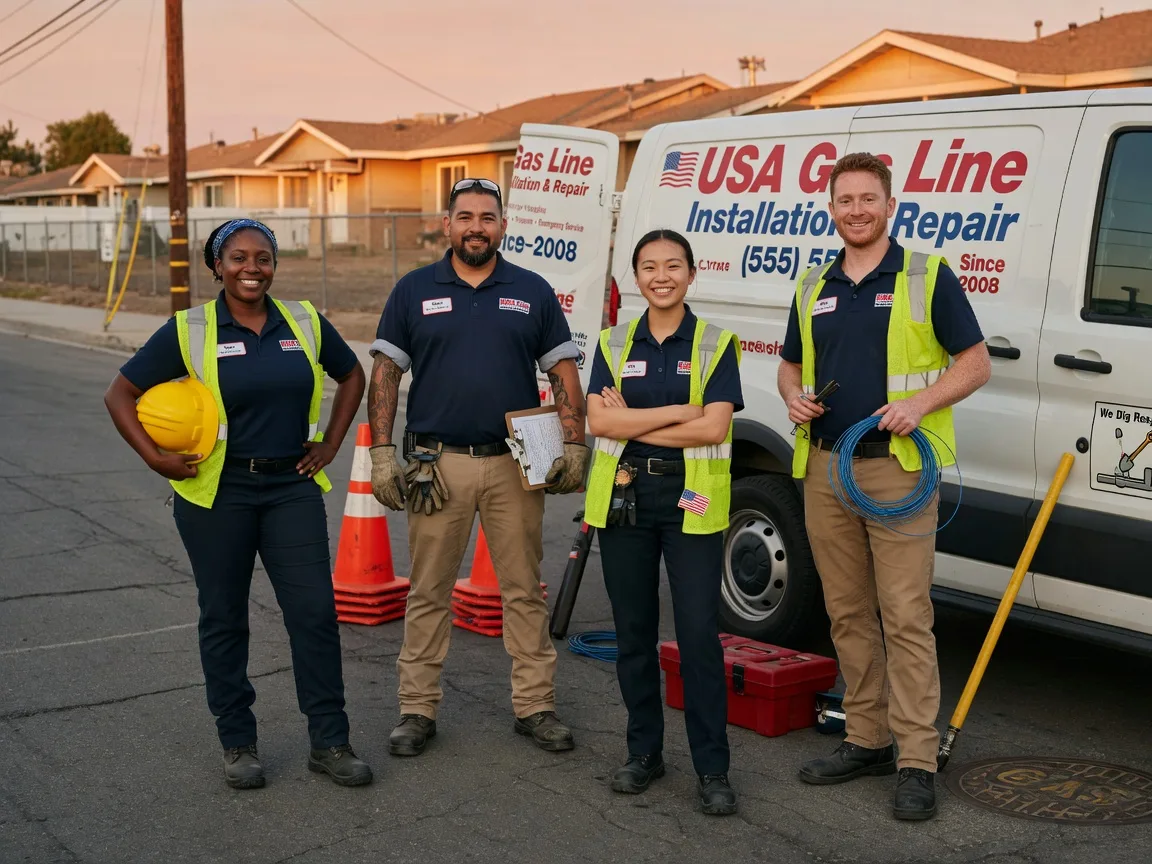 Gas Line Installation company in Borup, MN